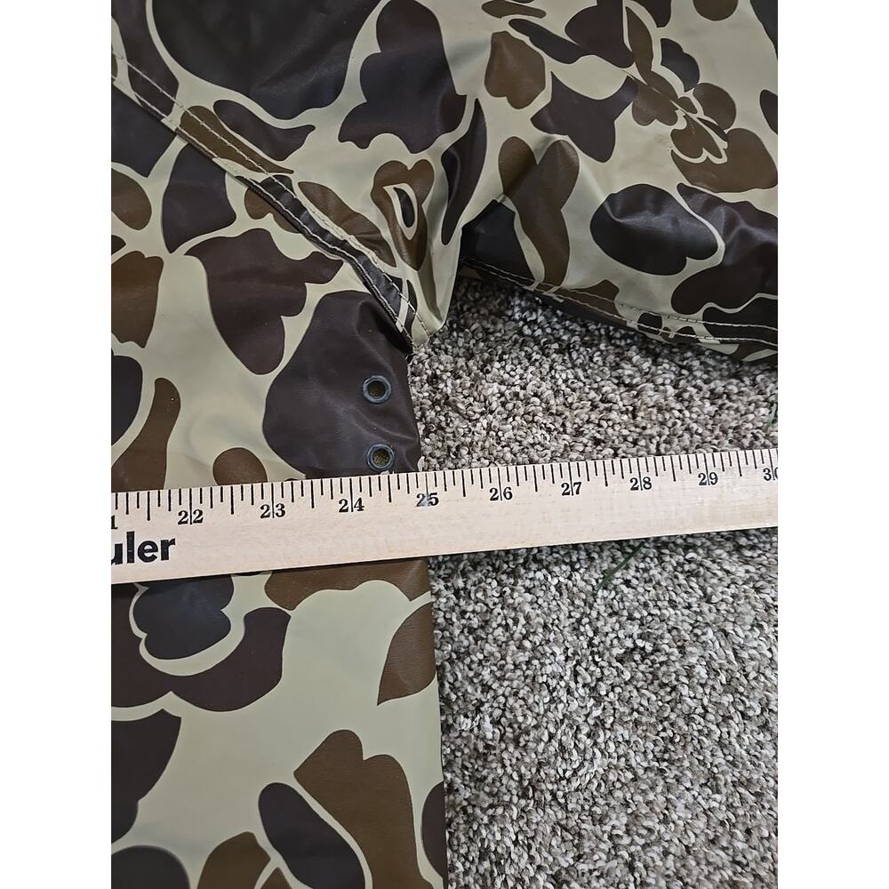 Winchester NOS Vtg 80s Frog Skin Camo Duck Hunting Parka Jacket Mens Sz Large - Picture 8 of 12